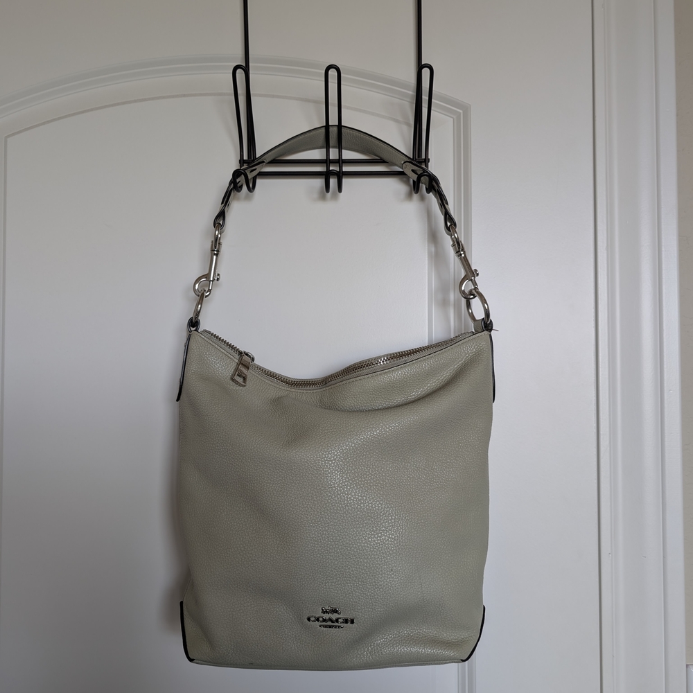 Coach Cream Shoulder Bag